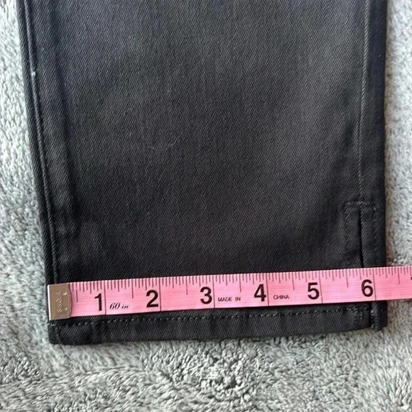 NYDJ Curves 360 Slim Straight Leg Ankle Jeans in Black Size 2P NWT - Picture 9 of 9